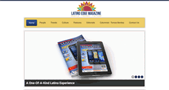 Desktop Screenshot of latinoedgemag.net